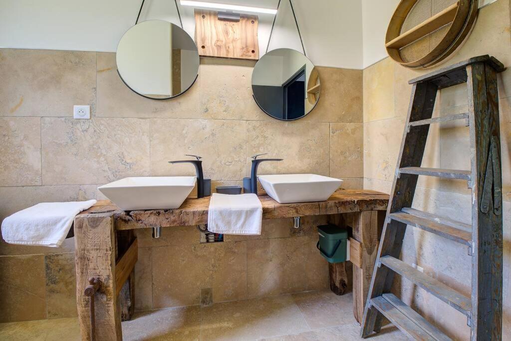Вилла Combe Jolie Clim, Piscine & Jacuzzi Сен-Венсан-де-Коссе Экстерьер фото