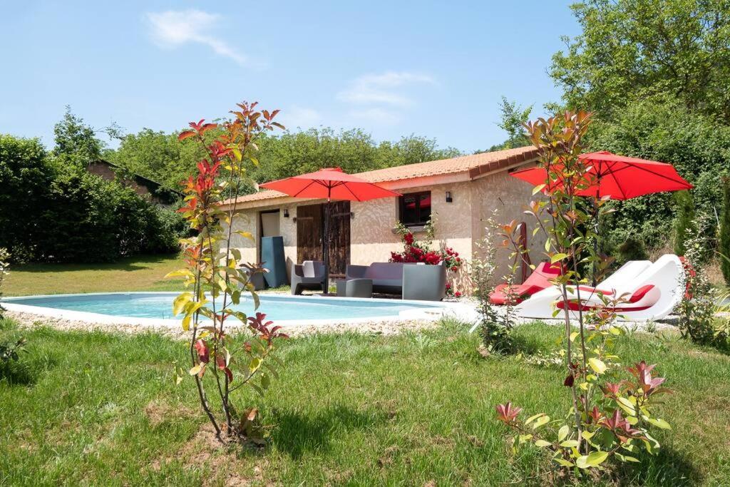 Вилла Combe Jolie Clim, Piscine & Jacuzzi Сен-Венсан-де-Коссе Экстерьер фото