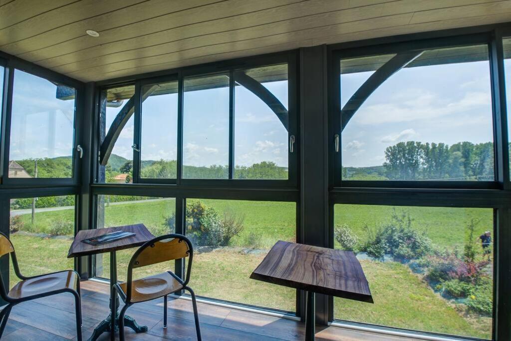 Вилла Combe Jolie Clim, Piscine & Jacuzzi Сен-Венсан-де-Коссе Экстерьер фото